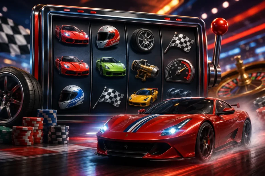 car and racing themed online slots